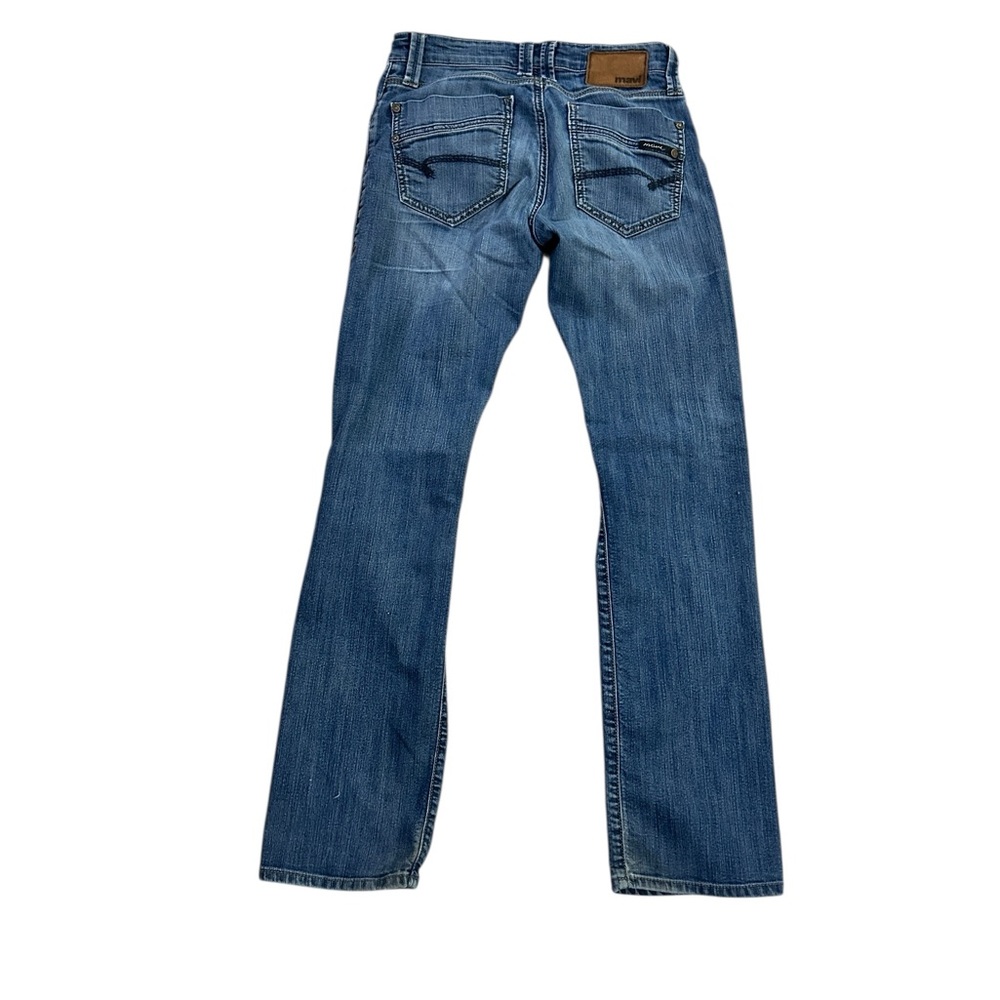 Mavi Women’s Straight Leg Medium Rise Blue Jeans Denim Sz 28/32 Y2K‎ Stone Wash - Picture 4 of 10